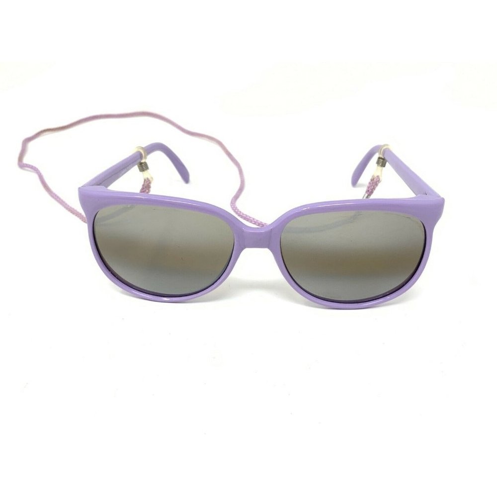 Vintage Ski sunglasses Taiwan Roc Mirrored  Mountaineering Glacier Frame Violet